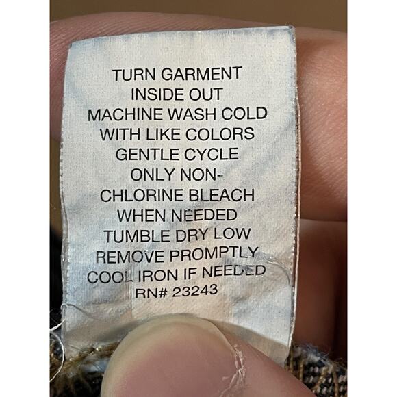 Soho New York & Company Shorts Womens 14 Denim Frayed Hem Jean Casual Stretch - Picture 11 of 11